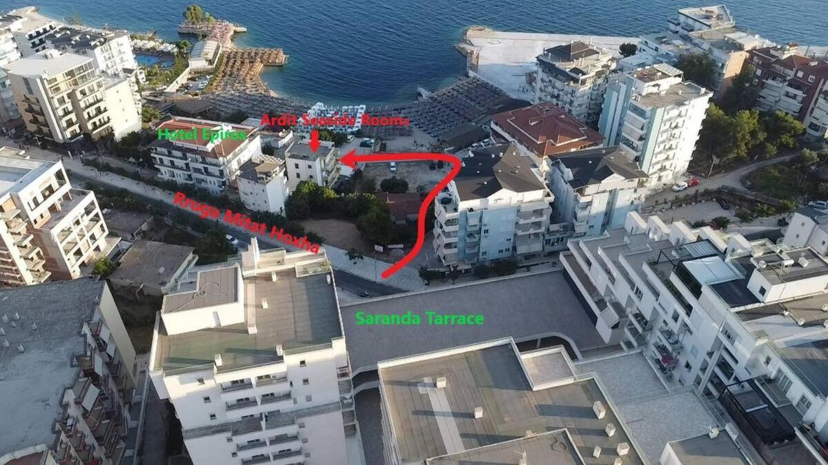 Ardit Seaside Rooms ساراندا المظهر الخارجي الصورة